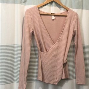Pink Crossover Long Sleeve